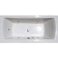 WHIRLPOOL-BADEWANNE Wandmontage   - Weiß, Basics (80/47/170cm)
