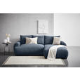 ECKSOFA Dunkelblau Webstoff  - Schwarz/Dunkelblau, MODERN, Kunststoff/Textil (265/175cm) - Carryhome