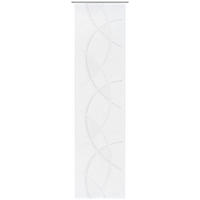 PANELNA ZAVESA   60/260 cm   - siva/bela, Basics, tekstil (60/260cm) - Novel