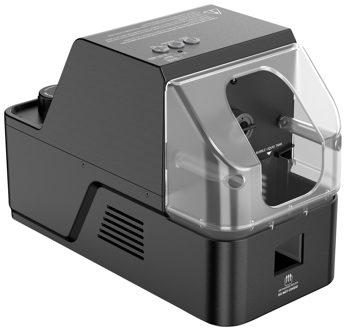 SEIFENBLASENMASCHINE  - Schwarz, Trend, Kunststoff (32,6/16,6/23cm) - Atrigo