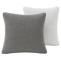ZIERKISSEN  45/45 cm   - Grau, Basics, Textil (45/45cm) - Esposa