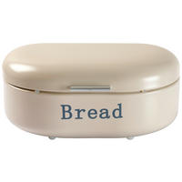 CHLEBNÍK - barvy stříbra/průhledné, Konvenční, kov/plast (40,5/26,5/18,8cm) - Homeware Profession.