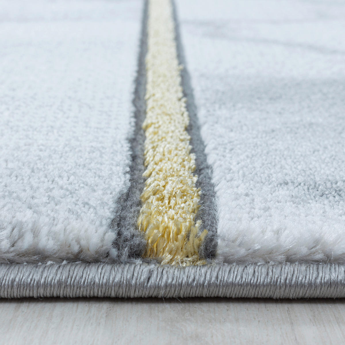 WEBTEPPICH 140/200 cm Naxos 3816 gold Goldfarben  - Goldfarben, Design, Textil (140/200cm)