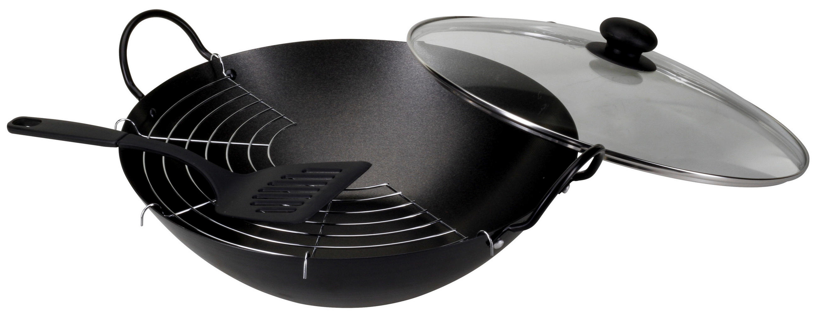 BRÄTER  - Schwarz, Design, Glas/Metall (35/17/44cm) - Nouvel