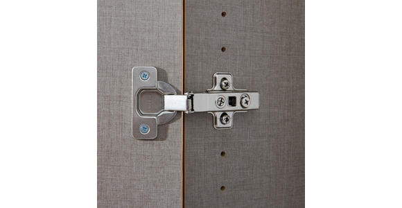 SCHARNIERSET - Silberfarben, Metall - Hom`in