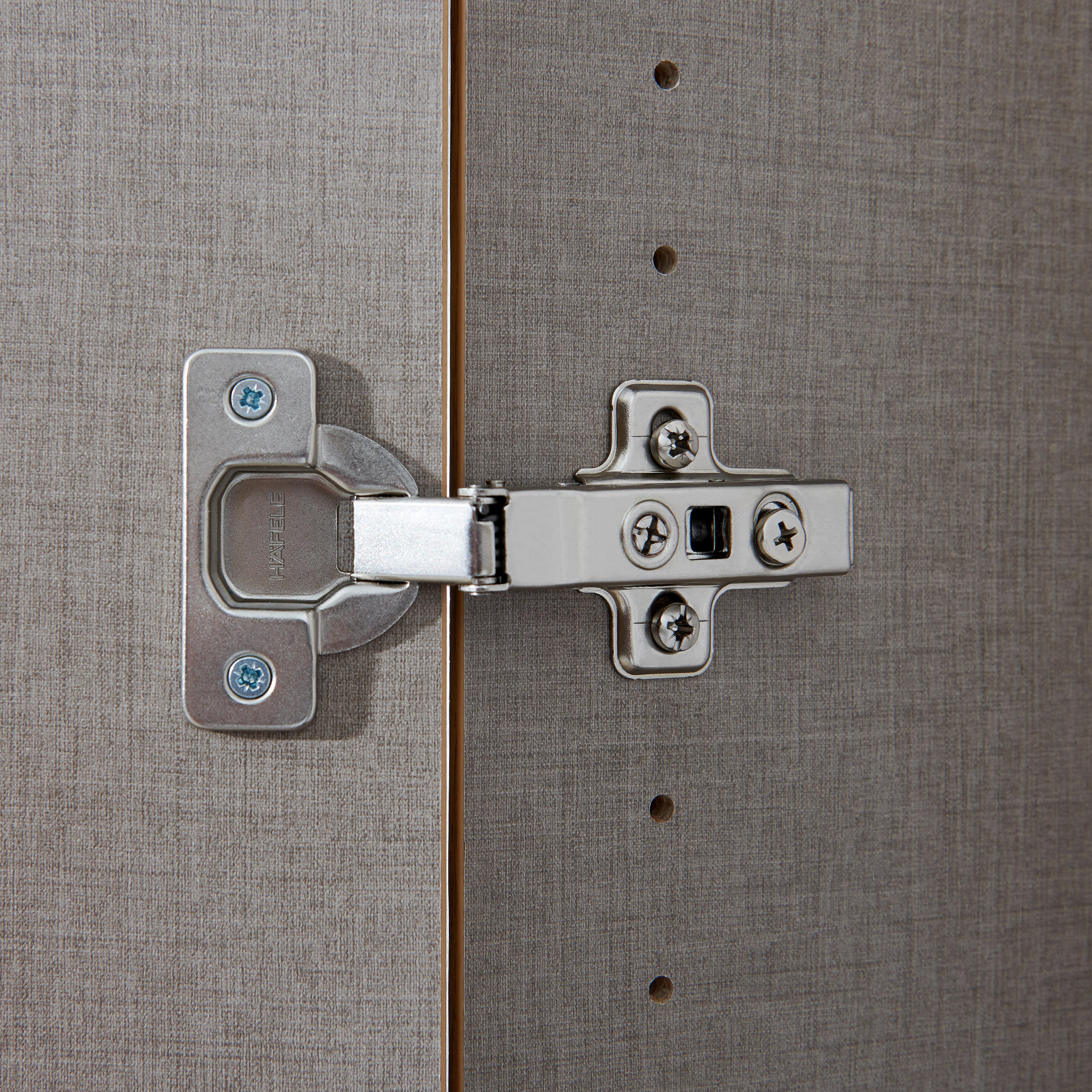 SCHARNIERSET   - Silberfarben, Metall - Hom`in
