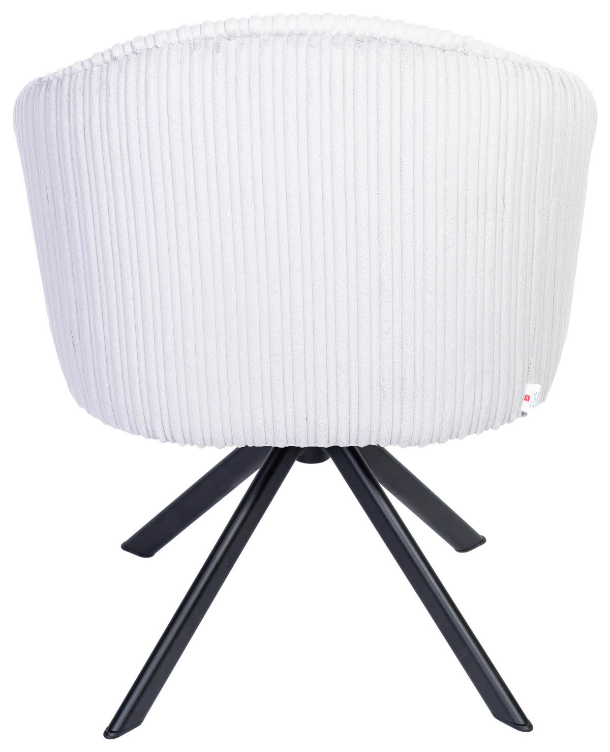 ARMLEHNSTUHL  in Schmiedeeisen Feincord  - KONVENTIONELL, Textil/Metall (61/82/59cm) - Stylife