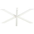 TISCHGESTELL in Metall 160/75/72 cm - Creme, Design, Metall (160/75/72cm) - Landscape