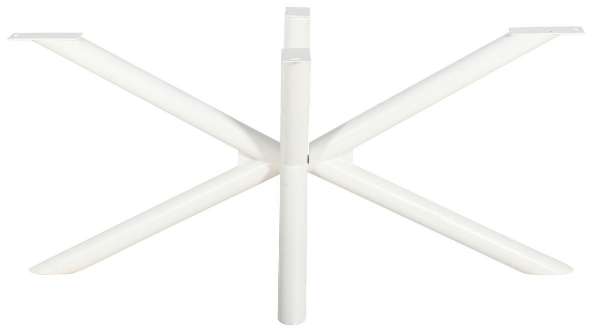 TISCHGESTELL Creme  - Creme, Design, Metall (160/75/72cm) - Landscape