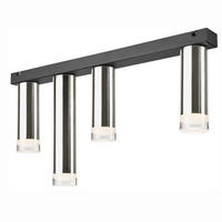 DECKENLEUCHTE Diego 32/6/60 cm   - Chromfarben, Design, Metall (32/6/60cm)