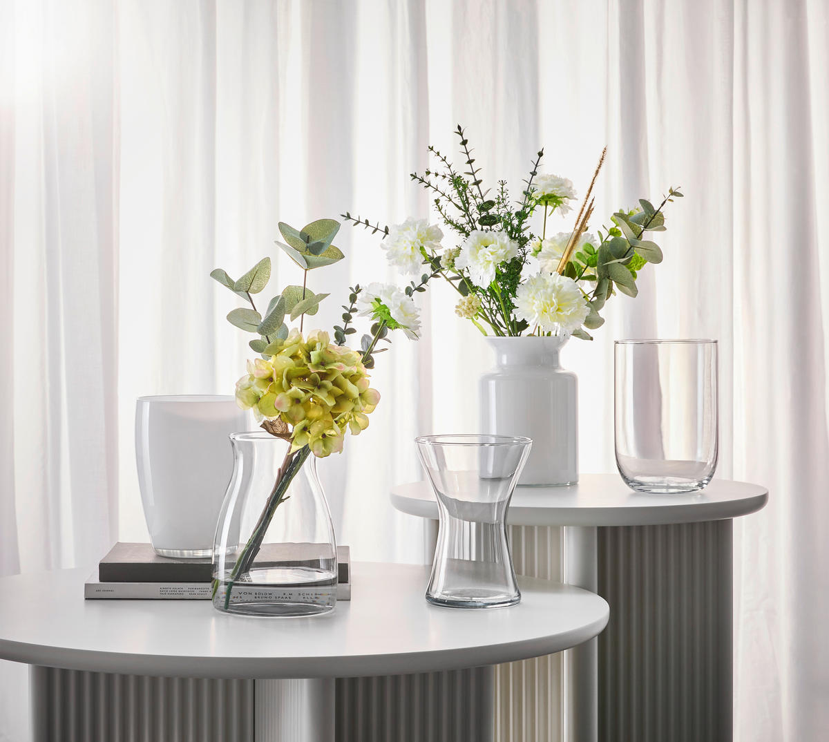 VASE  - Klar, Basics, Glas (14/20cm) - Ambia Home