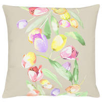 ZIERKISSEN  48/48 cm   - Multicolor/Beigebraun, Basics, Textil (48/48cm) - Esposa