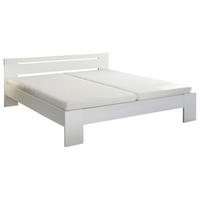 PAT 180/200 cm  alb  - alb, Konventionell, material pe bază de lemn (180/200cm) - Carryhome