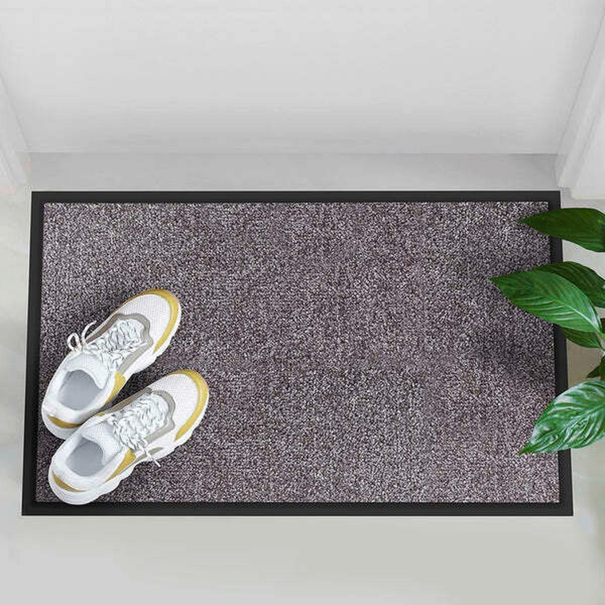SCHMUTZFANGMATTE  200/400 cm  Grau, Beige  - Beige/Grau, KONVENTIONELL, Kunststoff/Textil (200/400cm) - Floordirekt