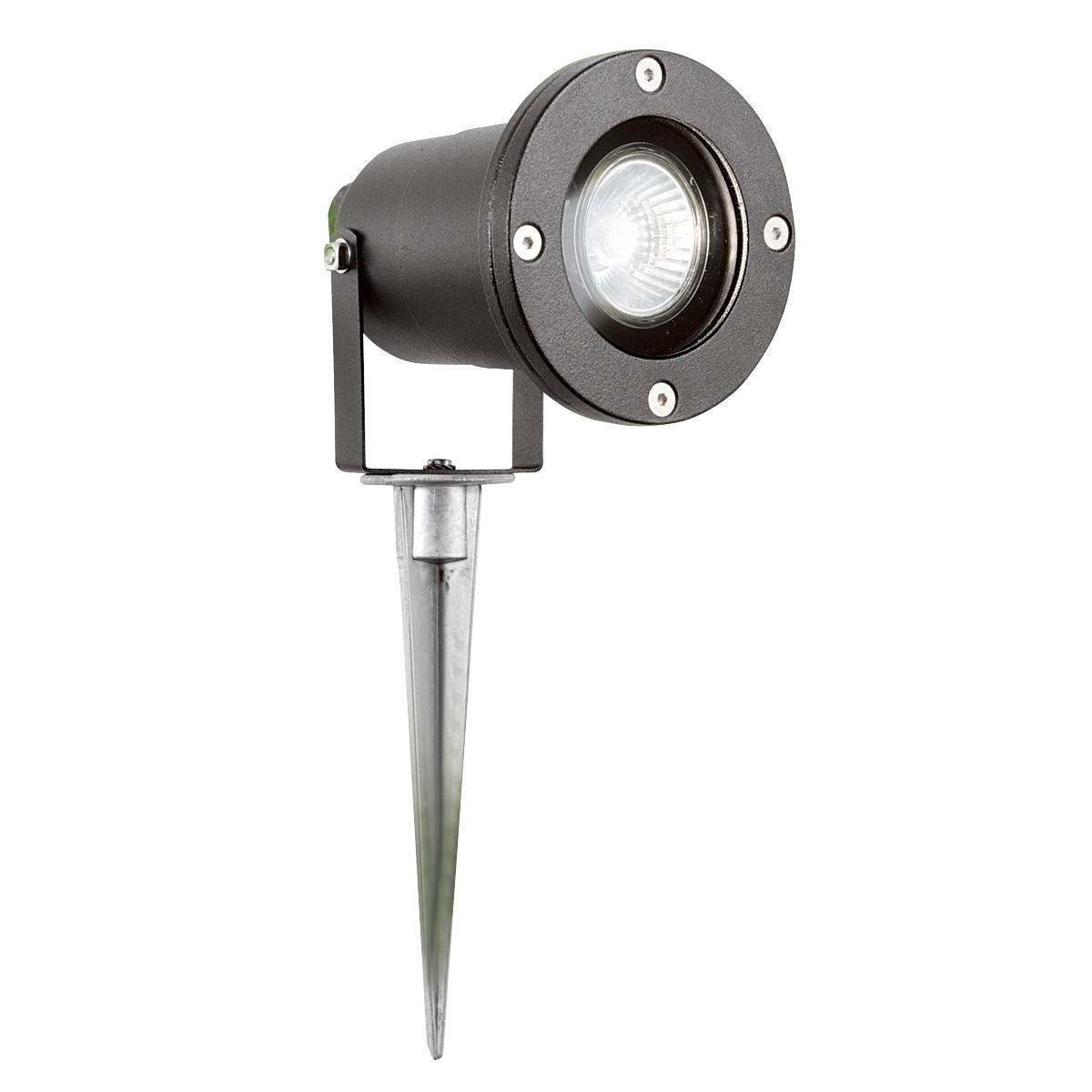 ZUNANJA LED-SVETILKA  Spikey Outdoor 10/29/13 cm            - črna, Basics, kovina/steklo (10/29/13cm)