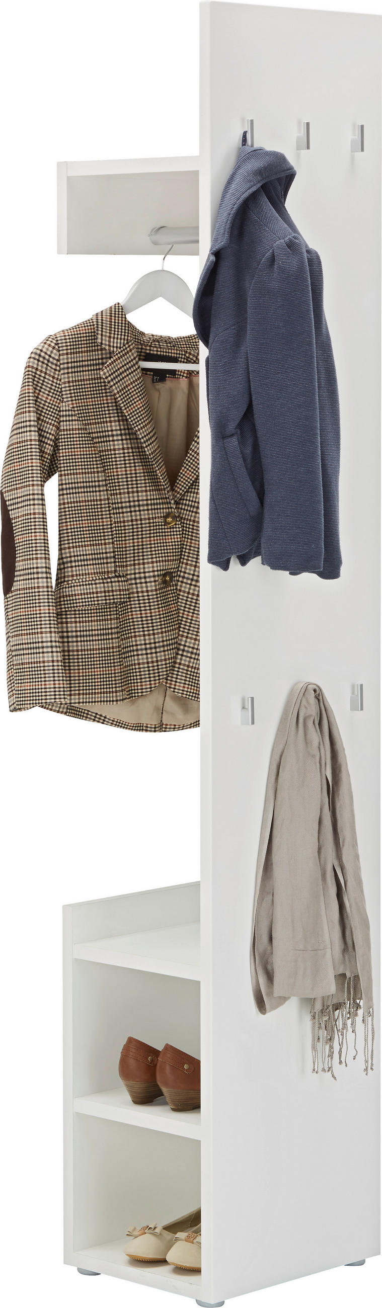 HALLMÖBEL  i 40/197/32 cm  - vit, Design, trämaterial (40/197/32cm) - Carryhome