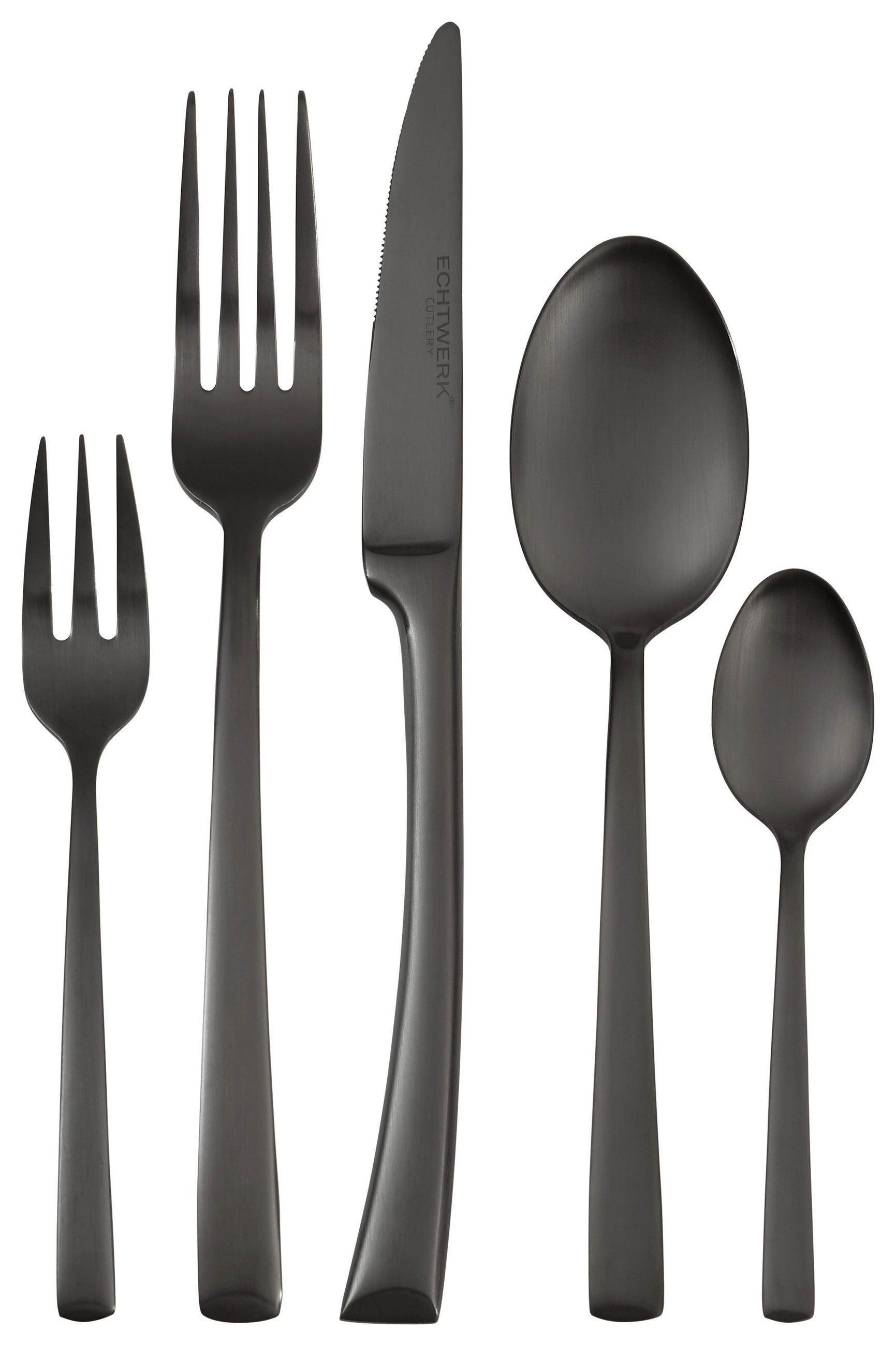 BESTICKSET  30 delar  - svart, Modern, metall - Echtwerk