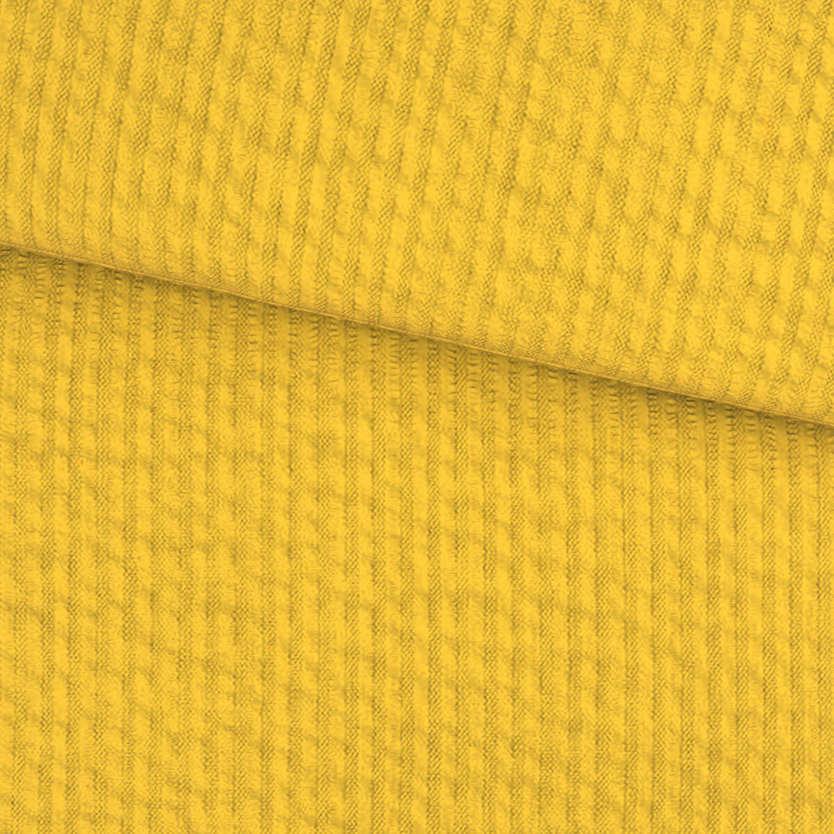 BETTWÄSCHE Seersucker 200/200 cm  - Gelb, Textil (200/200cm) - Novel