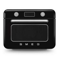 MINIBACKOFEN - Schwarz Hochglanz, Trend, Kunststoff (50/40/51cm) - SMEG