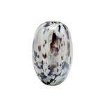 VASE 25 cm  - Braun/Weiß, LIFESTYLE, Glas (16,5/25cm) - Ambia Home