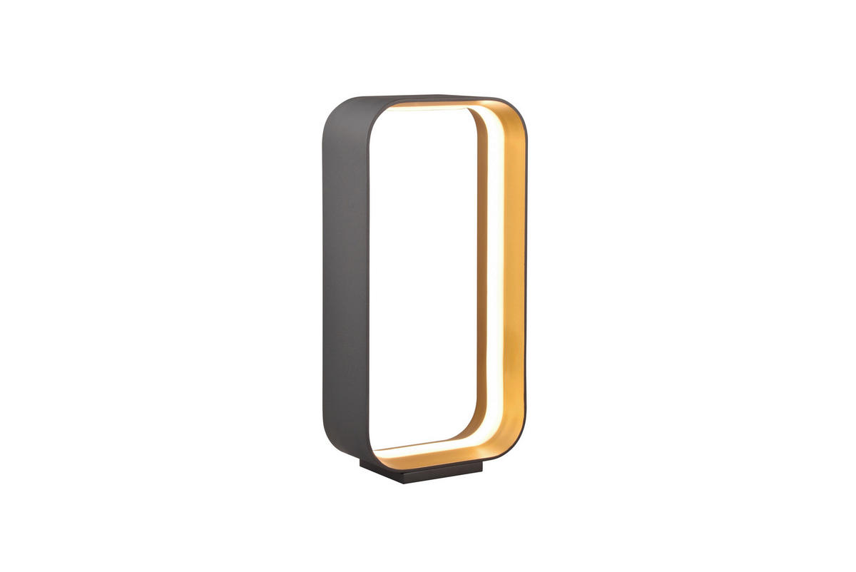 LED-TISCHLEUCHTE Cizione 20/10/41 cm  - Goldfarben/Schwarz, Design, Metall (20/10/41cm) - Trio Leuchten