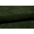 ECKSOFA Dunkelgrün Flachgewebe  - Dunkelgrün/Schwarz, KONVENTIONELL, Textil/Metall (252/162cm) - Carryhome