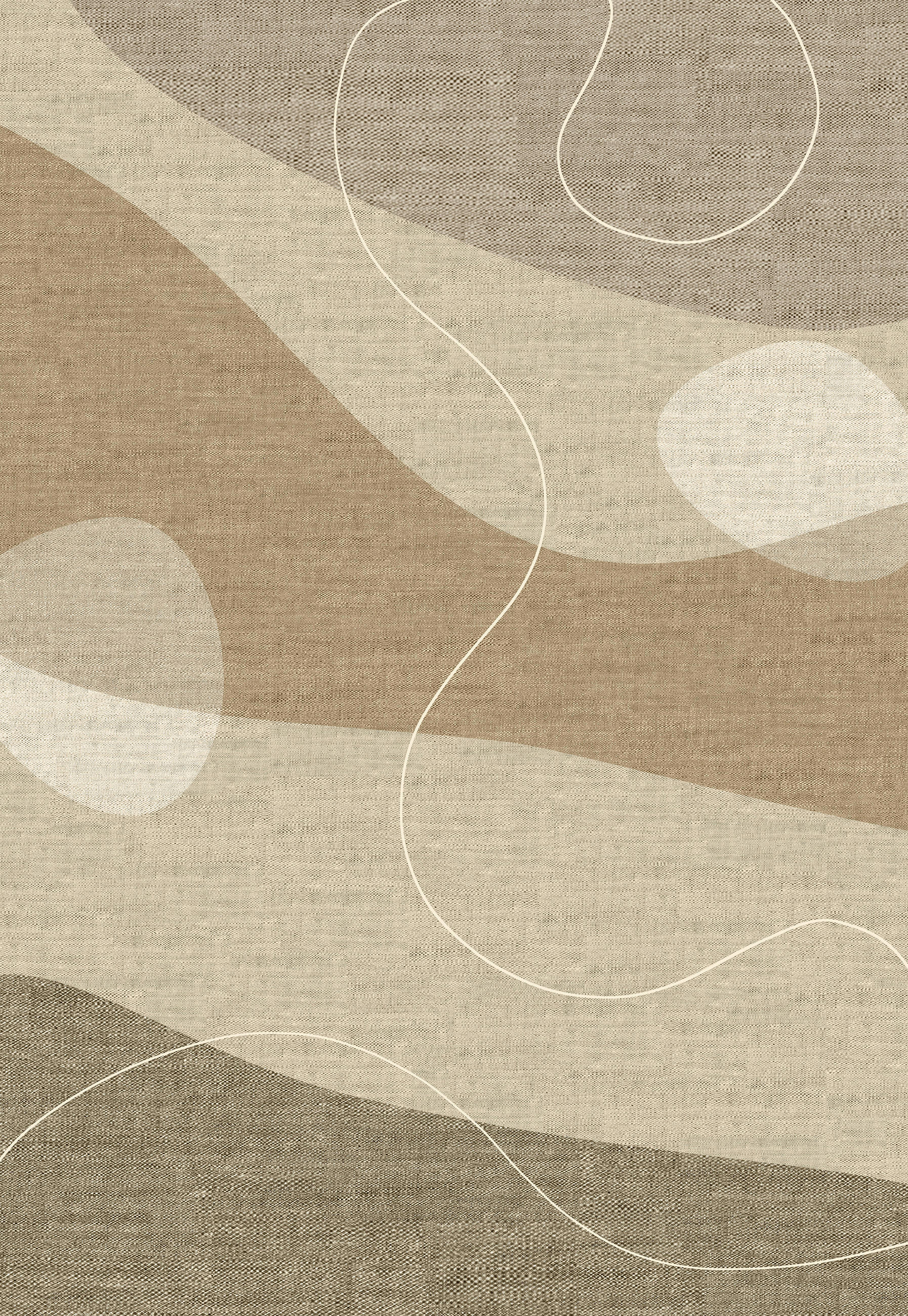 TUFTTEPPICH 160/230 cm MESIO DUNIS Creme, Pinienfarben, Honigeiche  - Honigeiche/Creme, Design, Kunststoff/Textil (160/230cm) - Lindorug