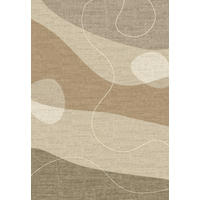 LÄUFER 80/250 cm MESIO DUNIS  - Honigeiche/Creme, Design, Kunststoff/Textil (80/250cm) - Lindorug