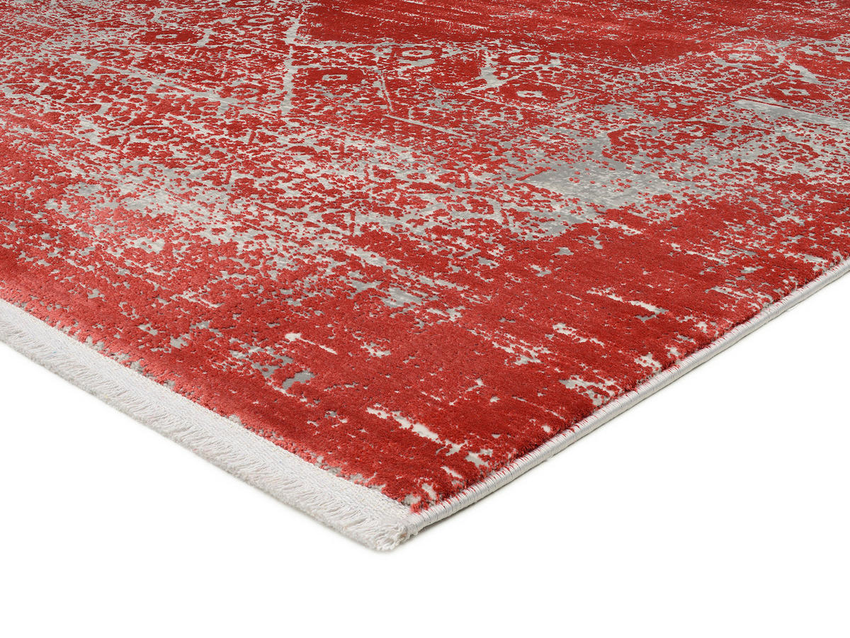 WEBTEPPICH 67/130 cm Tesoro Rot  - Rot, Design, Textil (67/130cm) - Dieter Knoll