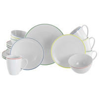 KOMPLETT SERVIS Luna Color Line 20 delar  - multicolor, Basics, keramik (39/34/31cm) - Creatable