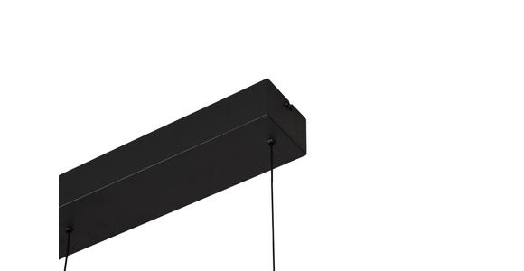 LED-HÄNGELEUCHTE 128/16/150 cm  - Schwarz, Design, Glas/Kunststoff (128/16/150cm) - Novel