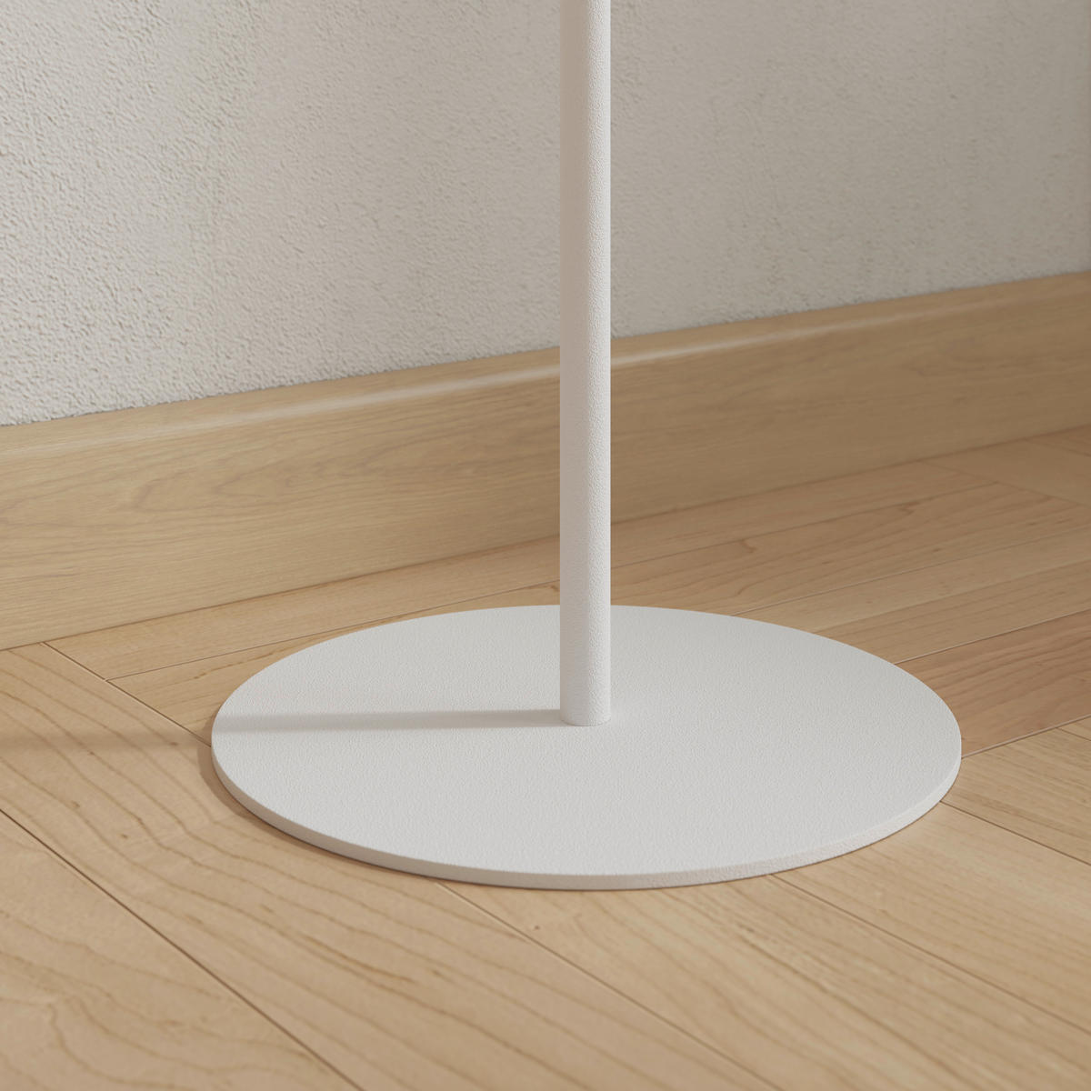 PORTABEL GOLVLAMPA Lauderdale 22/130 cm    - vit, Design, metall/plast (22/130cm) - Novel