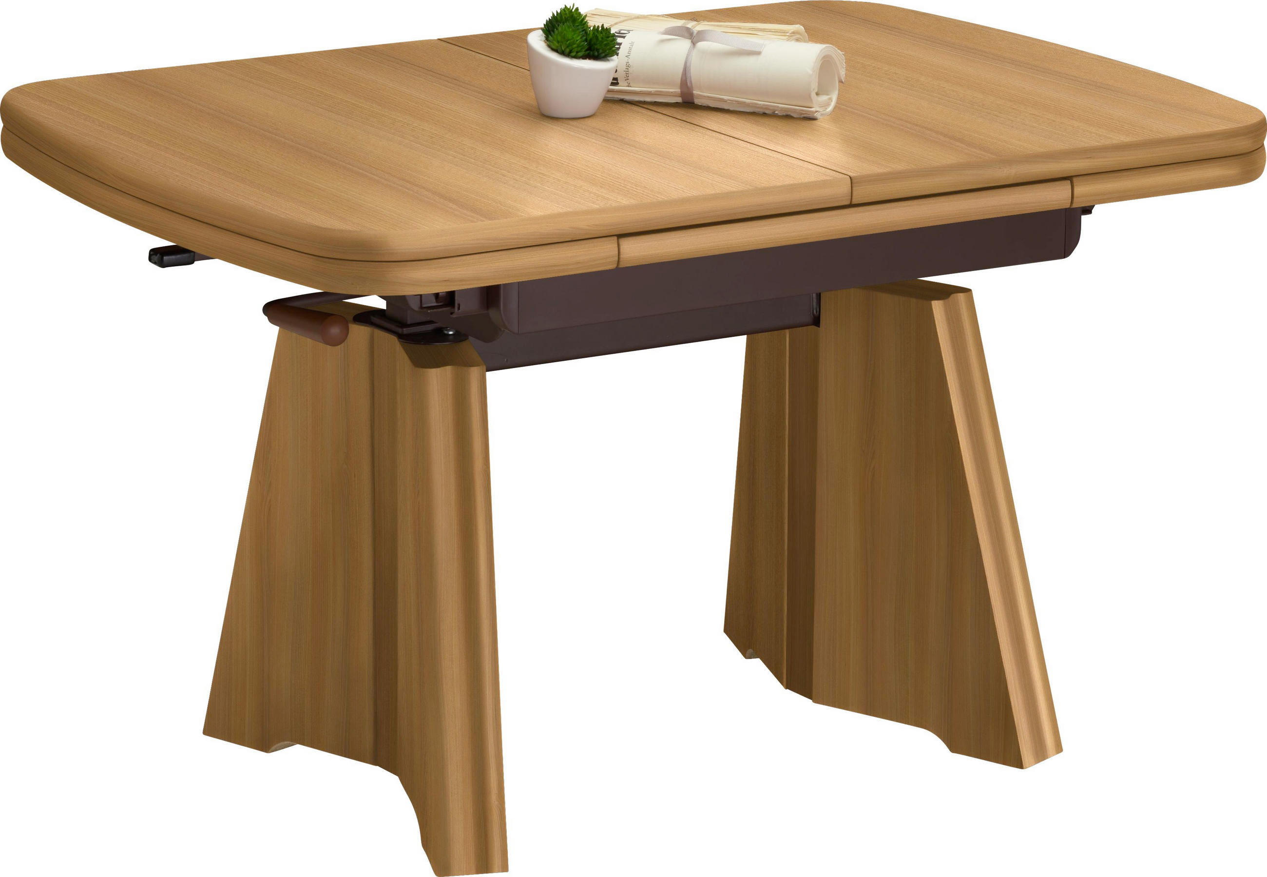 Couchtisch in Metall 90(131)/65/54(73) cm