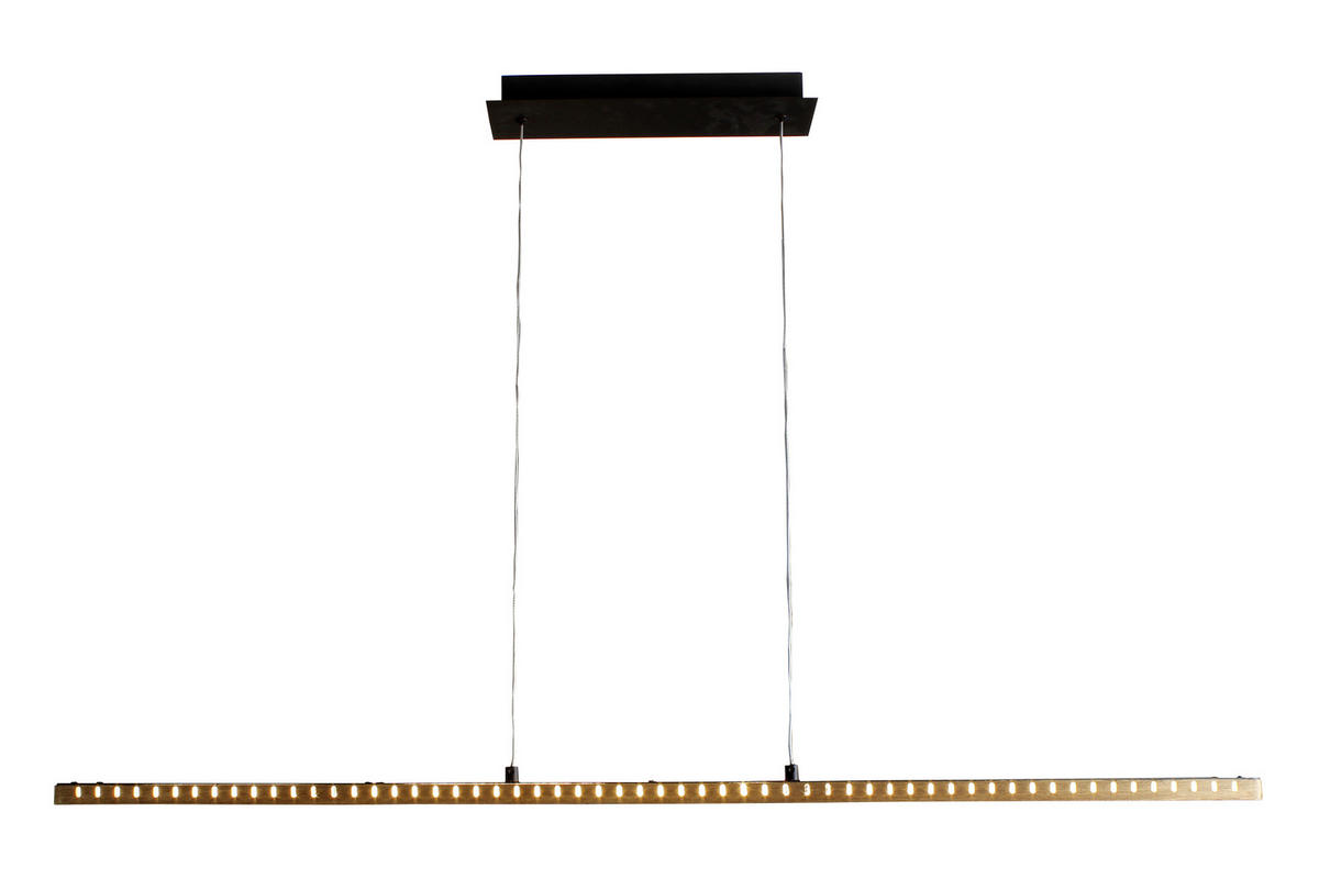 LED-HÄNGELEUCHTE Solaris 120/12/120 cm   - Weiß, Design, Holz/Kunststoff (120/12/120cm)