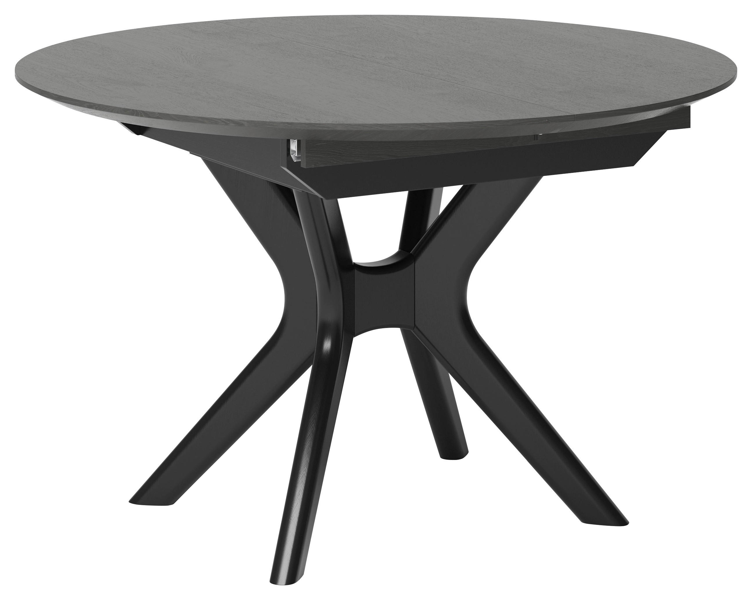 ESSTISCH in Holz 120/120/75 cm  - Blaugrau/Schwarz, Design, Holz (120/120/75cm) - Joop!