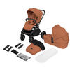 KINDERWAGENSET  Mika Plus 2in1  Brown Rust  - Cognac, Basics (62/62/40cm) - Lionelo