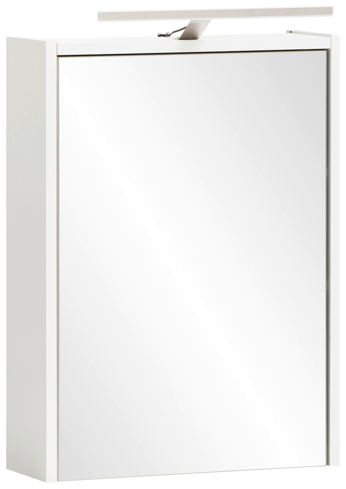 SPIEGELSCHRANK 43,5/64/16 cm  - Weiß, MODERN, Glas/Holzwerkstoff (43,5/64/16cm) - Stylife