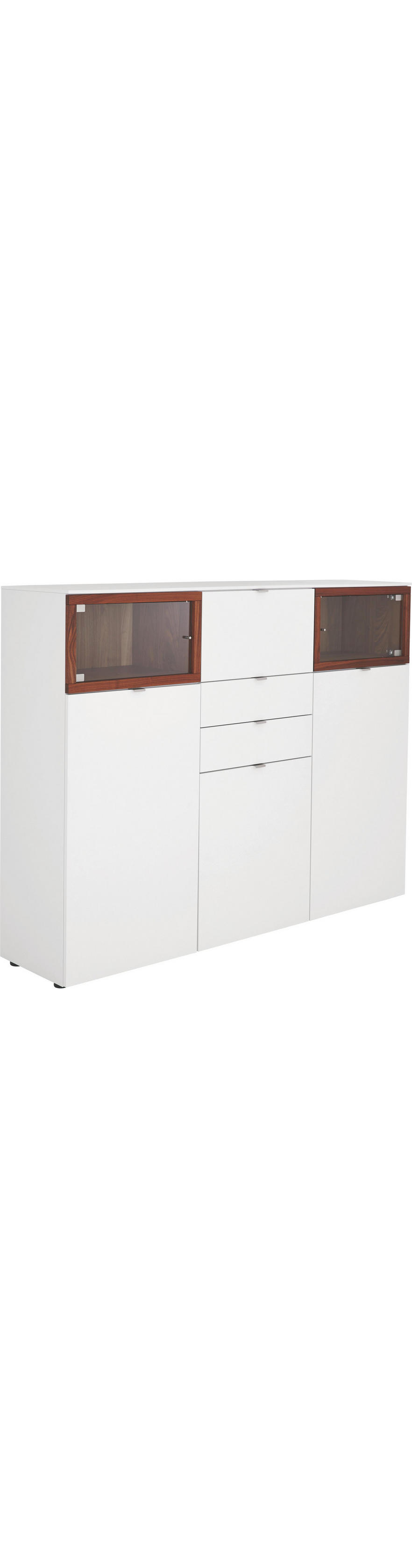 HIGHBOARD Nussbaum massiv Mattlack, geölt Weiß, Nussbaumfarben ... HIGHBOARD Nussbaum massiv Mattlack, geölt Weiß, Nussbaumfarben ...