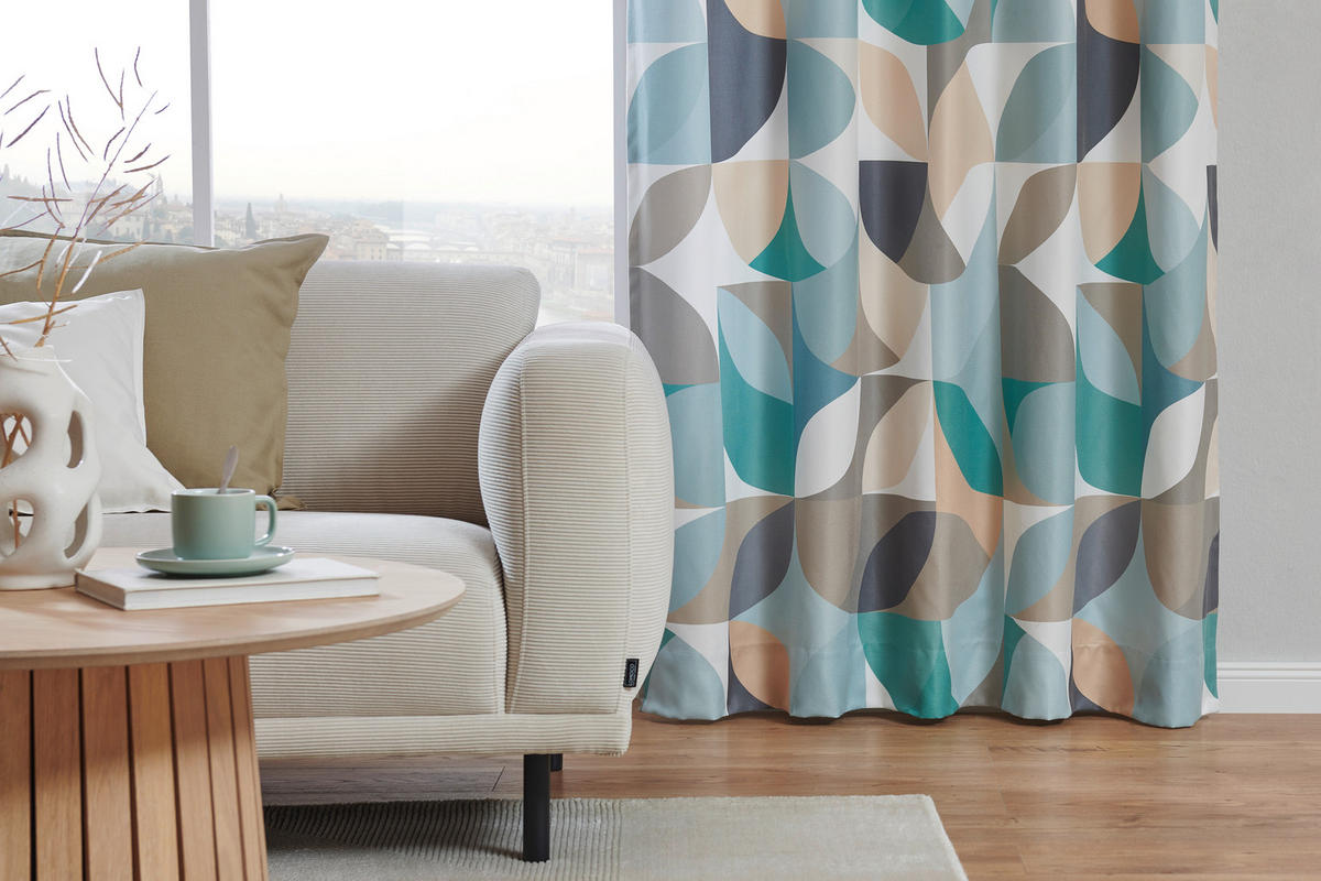 DEKOSTOFF per lfm blickdicht  - Mintgrün, Trend, Kunststoff (150cm) - Esposa