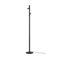LED-STEHLEUCHTE 26/160 cm    - Schwarz, KONVENTIONELL, Metall (26/160cm) - Helestra