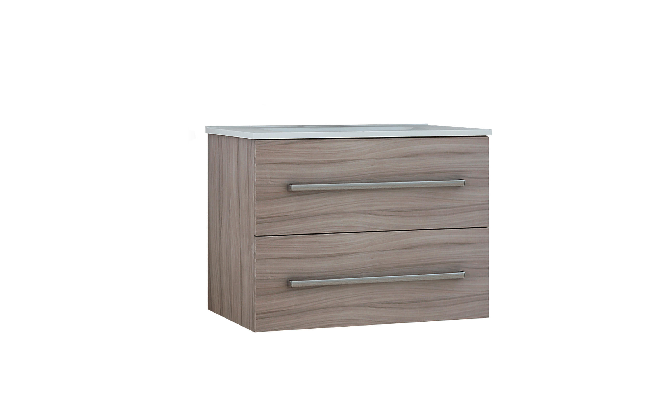 BAZĂ CU LAVOAR  - alb/culoare crom, Basics, ceramică/metal (74/55/46cm) - Welnova