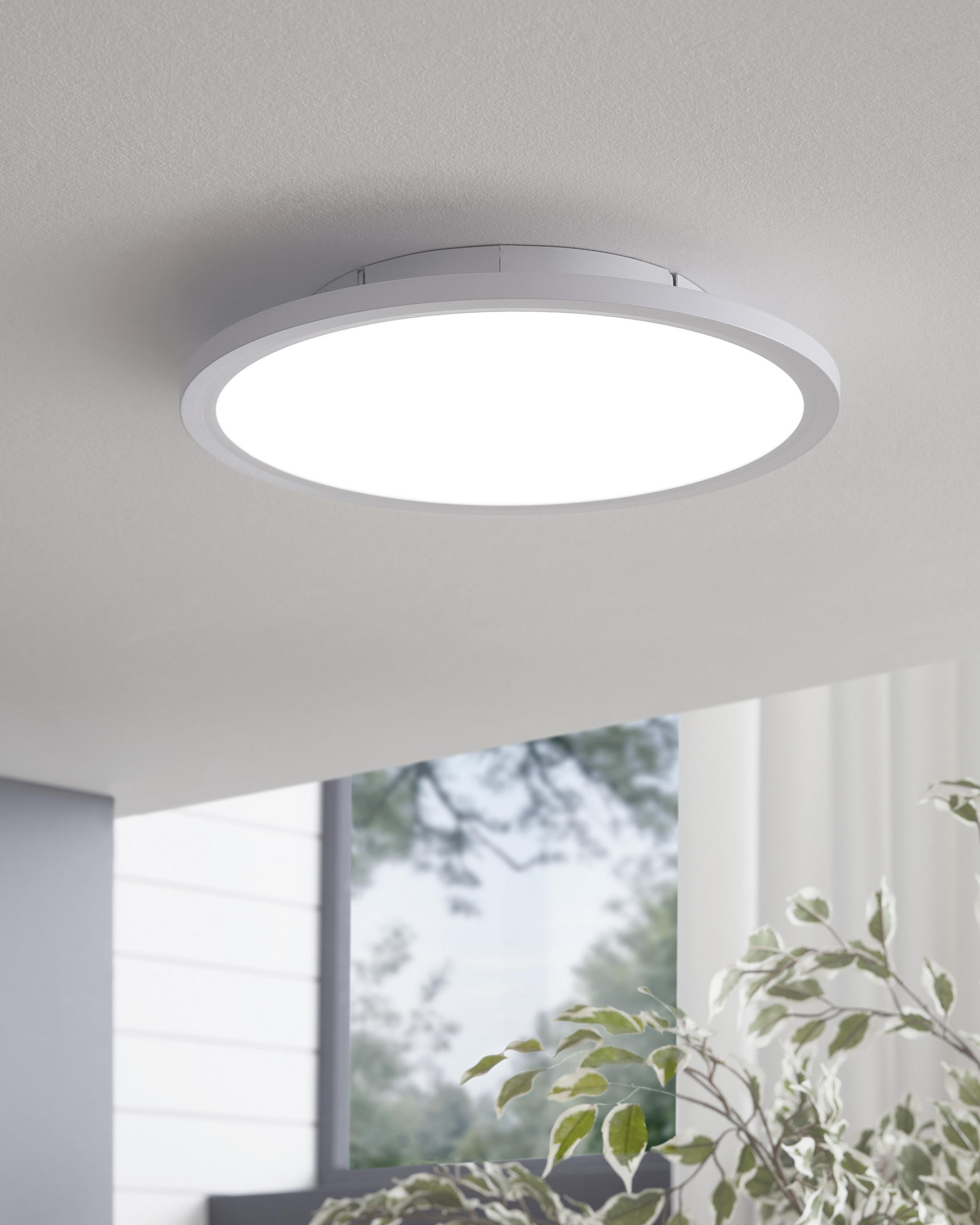 LED-PANEEL 60/5 cm   - Weiß, MODERN, Kunststoff/Metall (60/5cm) - Eglo