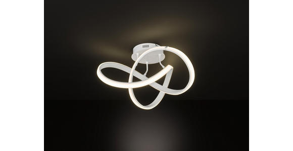 LED-DECKENLEUCHTE 45 W - Weiß, Design, Kunststoff/Metall (59/29/59cm) - Ambiente