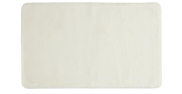 BADEMATTE Weiß 60/100 cm  - Weiß, Basics, Kunststoff/Textil (60/100cm) - Esposa