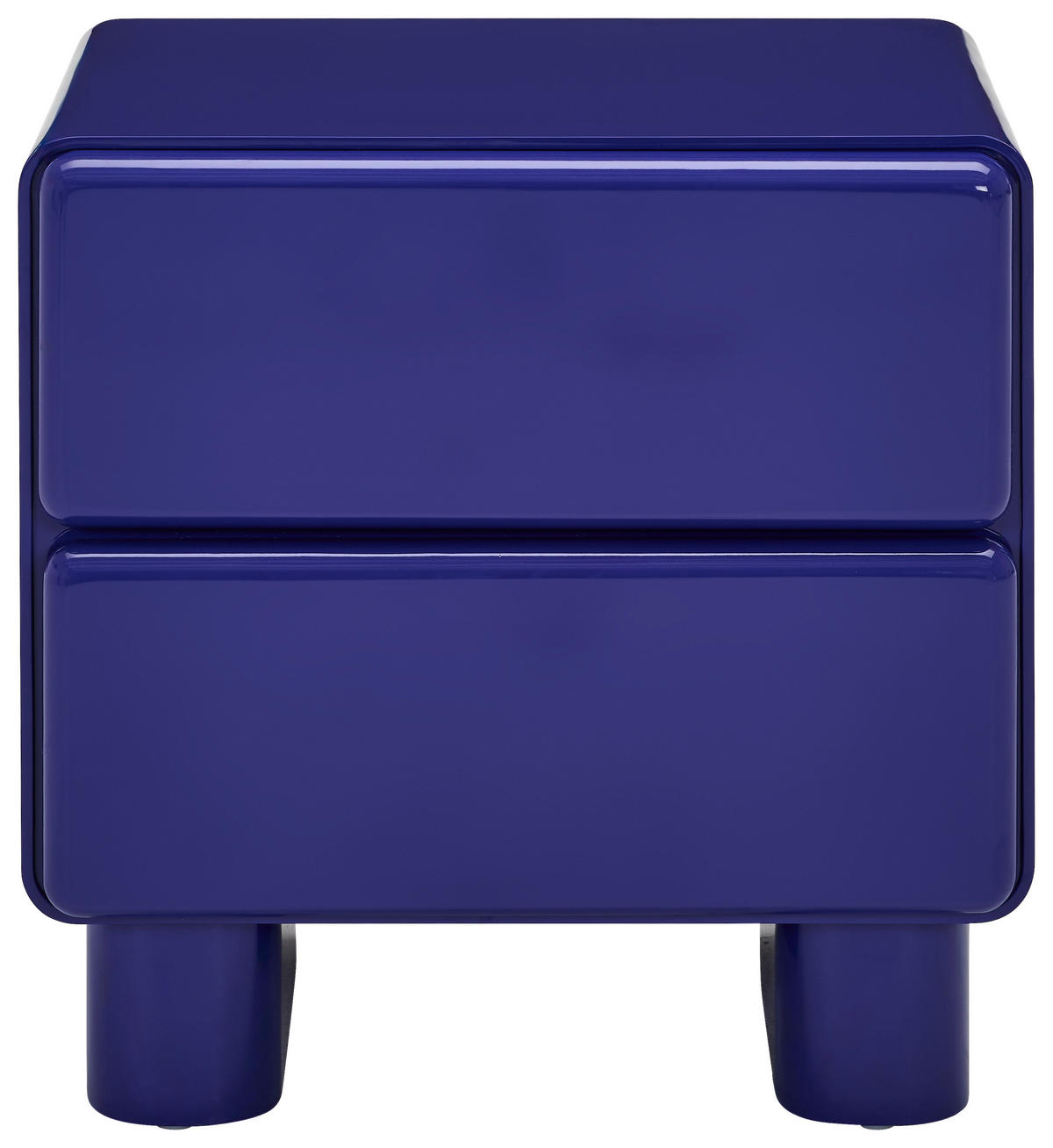 NACHTSCHRANK 56,5/56,5/42,5 cm  - Blau, Design, Holzwerkstoff (56,5/56,5/42,5cm) - Novel