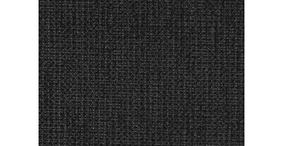 ECKSOFA in Webstoff Schwarz  - Chromfarben/Schwarz, Design, Textil/Metall (332/227cm) - Carryhome