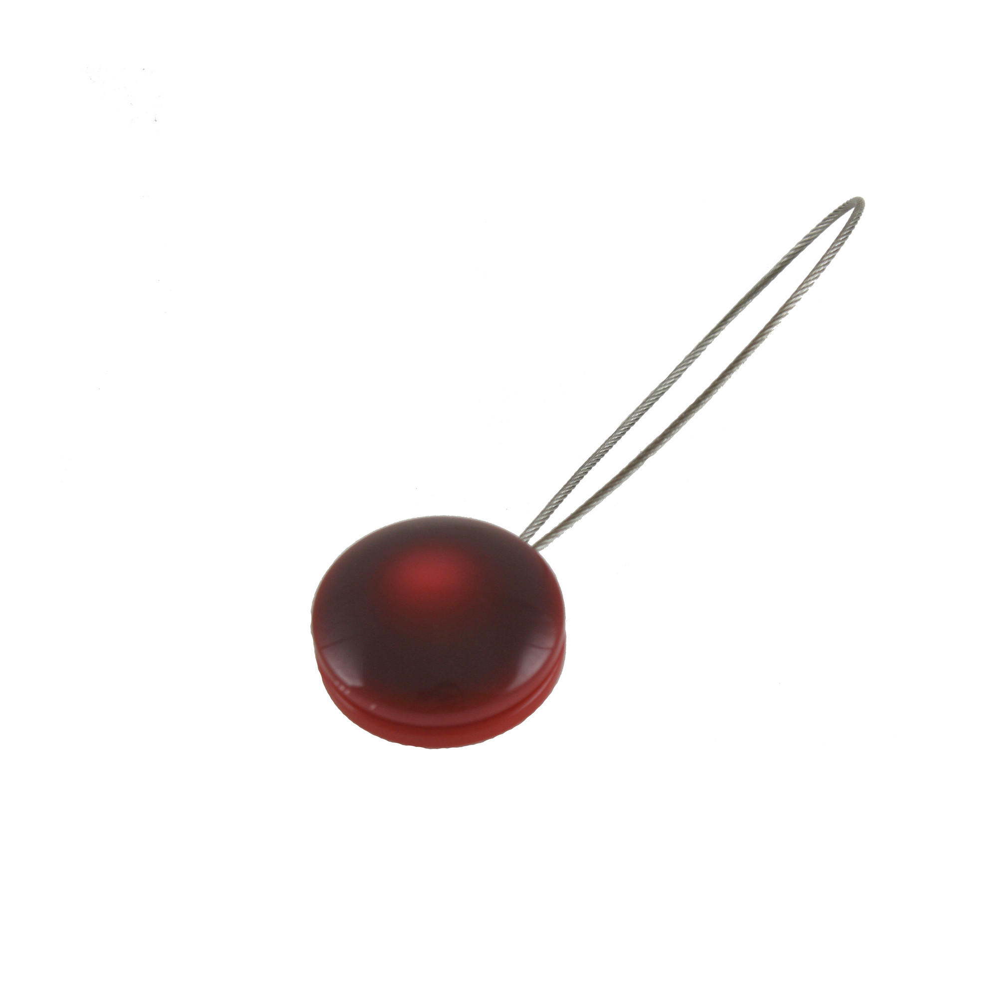 MAGNET PENTRU PRINDERE PERDEA  - roșu, Basics, metal (1/4cm)