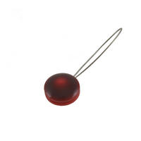 MAGNET PENTRU PRINDERE PERDEA  - roșu, Basics, metal (1/4cm)