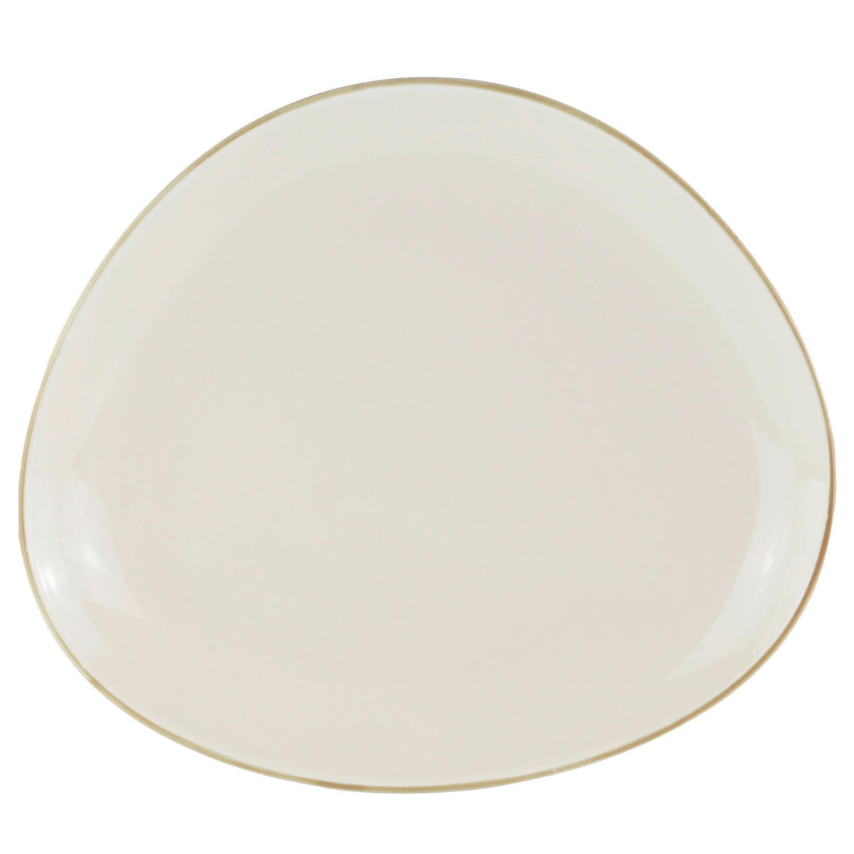FARFURIE ÎNTINSĂ 30/26 cm  - bej, Trend, ceramică (30/26cm) - Novel