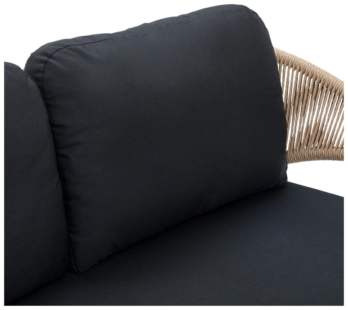 GARTENSET  4-teilig  - Schwarz/Naturfarben, Design, Keramik/Kunststoff - Dieter Knoll